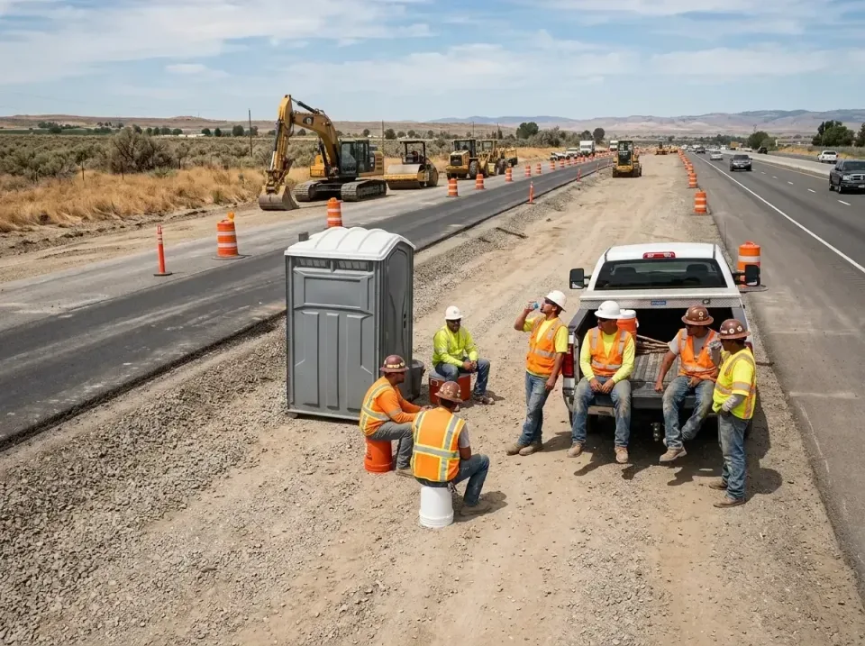 highway-road-construction-crew-007 — frequently asked questions, Porta Potty and Restroom Rentals in Licking, MO